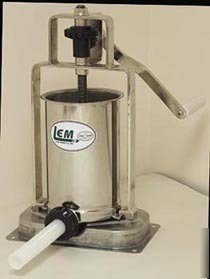 New lem 15LB vertical sausage stuffer meat press 