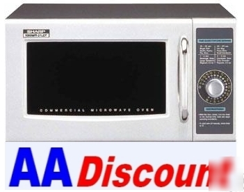 New sharp commercial stainless microwave oven R21LCF
