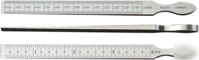 New starrett # 270 edp 51292 taper gage - 