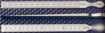 New starrett # 270 edp 51292 taper gage - 