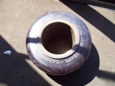 One pair cushothane forklift tires 10-1/2