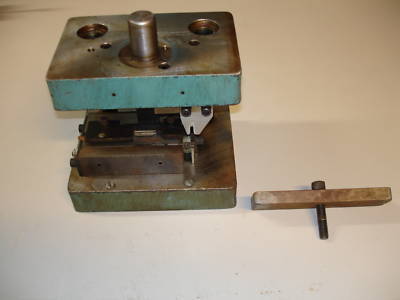Superior die set, terminal wire end crimping die