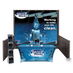 Trade show presentation booth display free ship