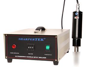 Sharpertek compact hand-held ultrasonic plastic welder 