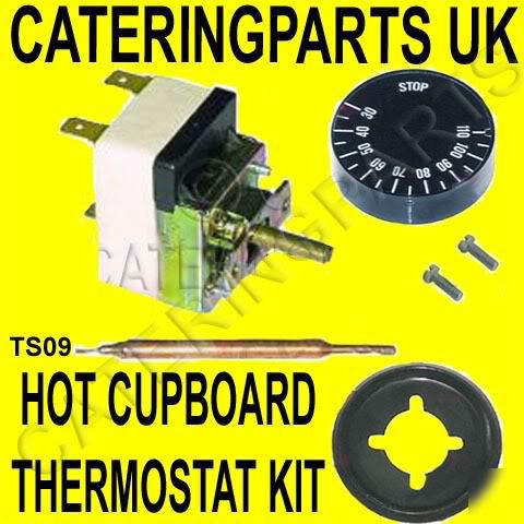 TS09 hot cupboard / bain marie / warmer thermostat kit
