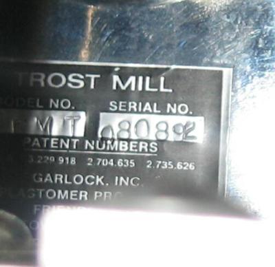 Trost air impact pulverizer 