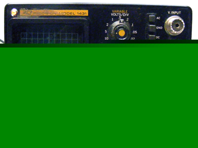 Bk precision oscilloscope model 1431