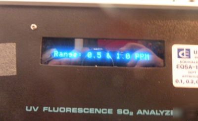 Dasibi 4108 uv fluorescent SO2 analyzer