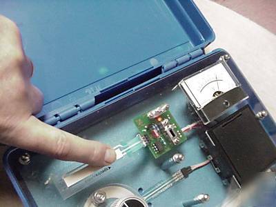 0-10 mirrored meter, nice re-usable box, driver circuit