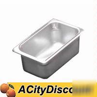 4DZ update 1/4 size s/s steam table pans 4