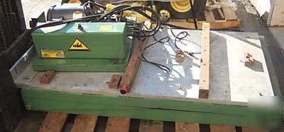 Ati crate positioner model: scp-4000-e reposition box