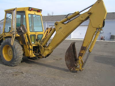 Ford 555 backhoe tractor loader back hoe 