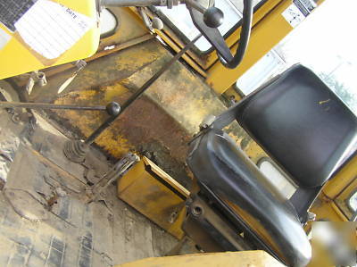 Ford 555 backhoe tractor loader back hoe 