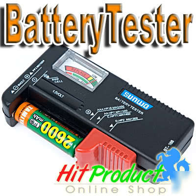 G805 battery cell volt tester aa/aaa/9V/PP3/c/d button