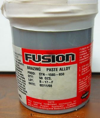 50 oz fusion brazing paste alloy stn-1565-650 copper