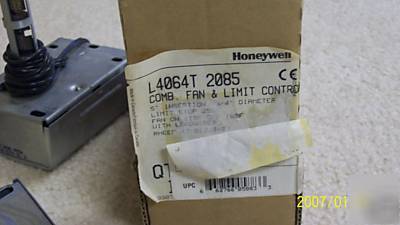 New combination fan limit control 2 honeywell 5