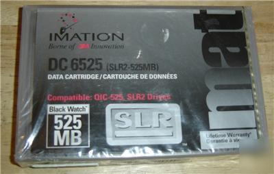 New imation dc 6525 black watch 525 mb data cartridge - 