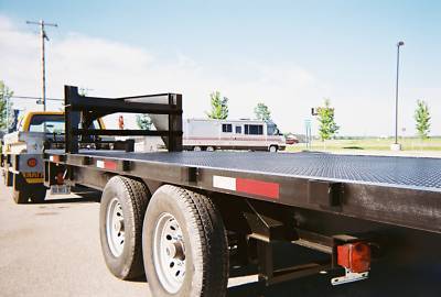 Goose neck 5 th wheel deck over trailer, 14,000 gvw