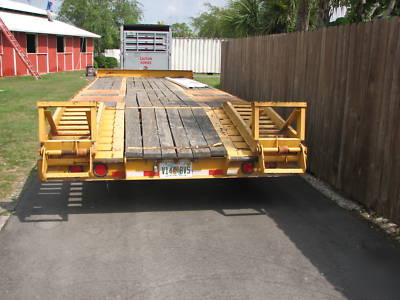 Heavy duty equipment trailer 25K hd