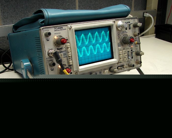 Tektronix 465 100MHZ 2CH portable oscilloscope