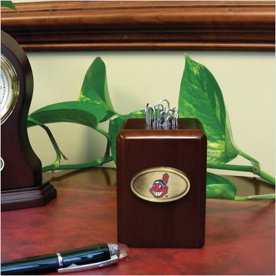 The memory company cleveland indians paper clip holder