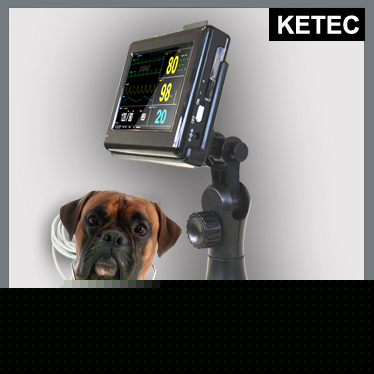 Veterinary hand-held patient monitor (ecg & SPO2)