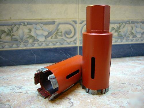 30MM diamond segment hole saw core bit marble 5/8