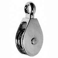Baron mfg. co. llc 2-1/2 tackle pulley sgl wheel