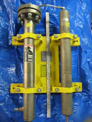 Breathing air filter sys. high press. scuba, paintball