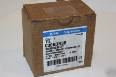 Cutler hammer C306DN3B overload relay 3 pole