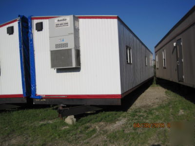 Double wide office trailer, 24'X64' oal