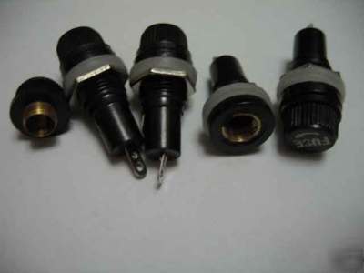 Fuse holder holders panel mount 5MM x 20MM with fuse X5