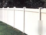 Maryland residents 72 ft pvc vinyl fence free delivery