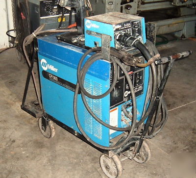 Miller mig welder CP300 wire feed welder w/flow meter