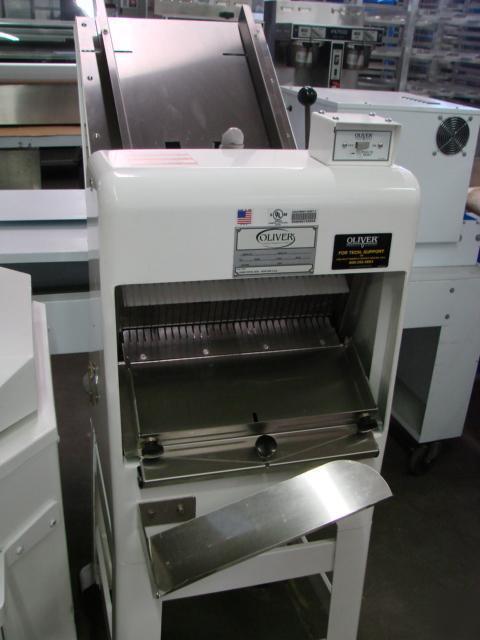 Oliver 797 gravity feed commercial bread slicer