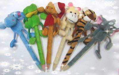 Plush pen cartoon pen gift pen