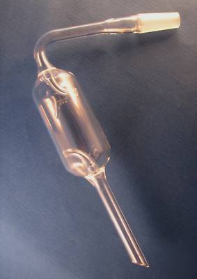 Pyrex kjeldahl connecting bulb w/ 19/38 st
