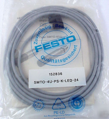 Festo 152836 proximity sensor smto-4U-ps-k-led-24 nos