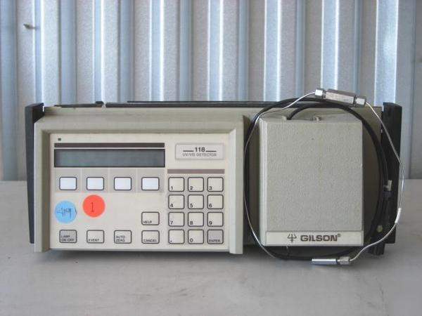 Gilson hplc model 118 uv vis detector uv/vis