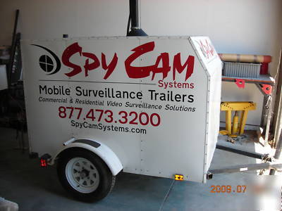 ***mobile video surveillance trailer*** 