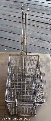 7-compartment fryer basket 6.25WX 12LX 5.5H, 12