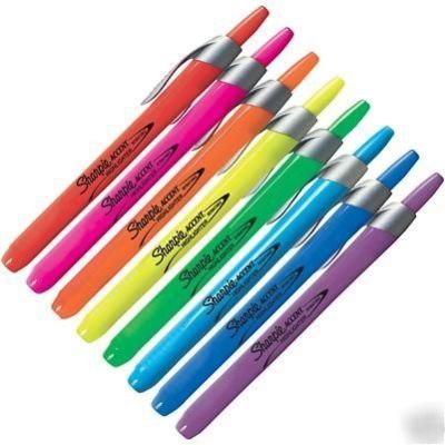 Sharpie 28101: accent retractable narrow highlighters