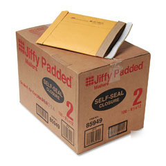Sealed air recycled jiffy padded kraft mailer