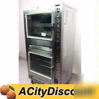 Used custom delis co. double elec rotisserie oven DDR42
