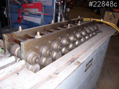 10 station flagler pittsburgh lockformer (16-20 ga)