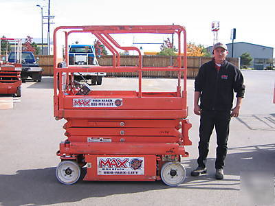 3246 E2 jlg - 32' scissor lift - ariel work platform