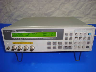Agilent hp 4288A 1KHZ/ 1MHZ capacitance meter
