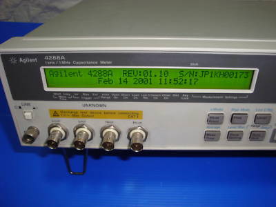 Agilent hp 4288A 1KHZ/ 1MHZ capacitance meter