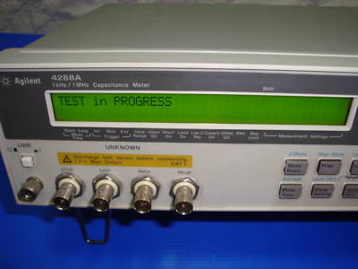 Agilent hp 4288A 1KHZ/ 1MHZ capacitance meter