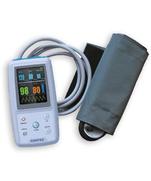 New portable 24HOUR abpm blood pressure monitor free sw